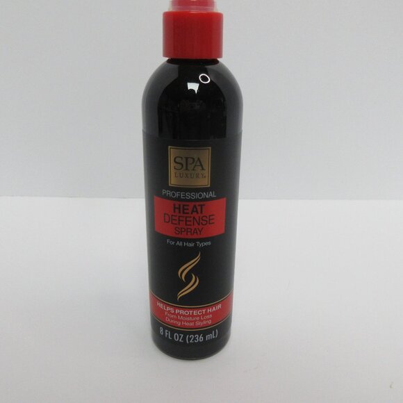 Spa Luxury Heat Defense Hair Spray-Protect & Shine Mist 8oz-For All Hair Types - Picture 2 of 3
